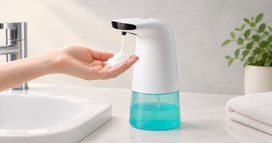 Touchless soap dispensers for small bathrooms: placement checks