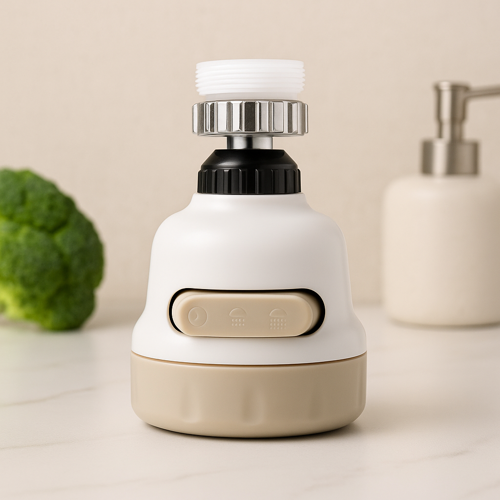 3-Mode Swivel Faucet Aerator for Kitchen Sinks