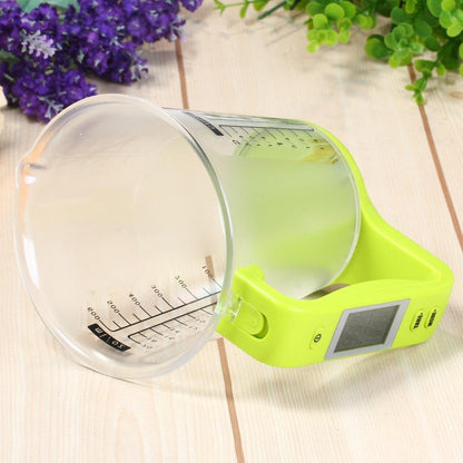 Digital Measuring Cup with LCD Kitchen Scale