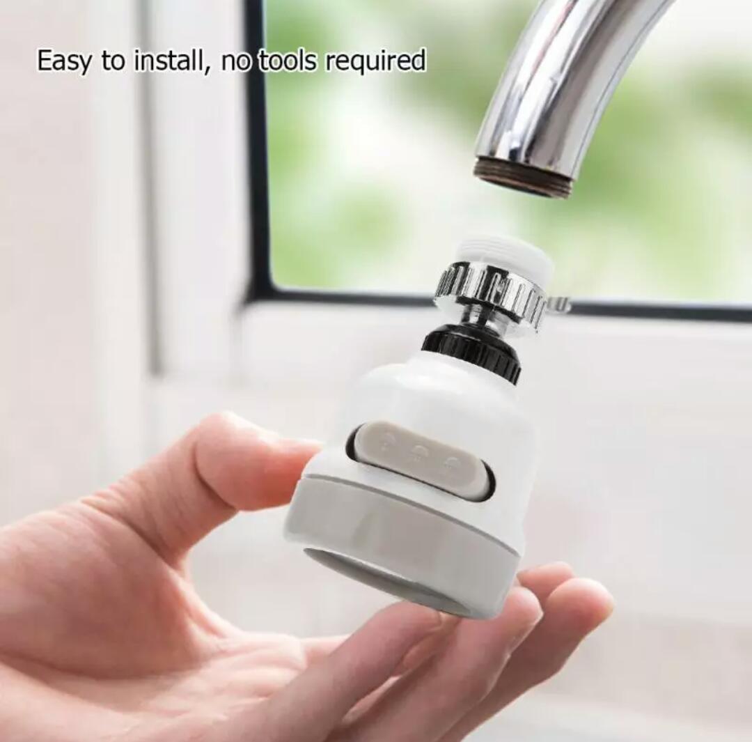 3-Mode Swivel Faucet Aerator for Kitchen Sinks